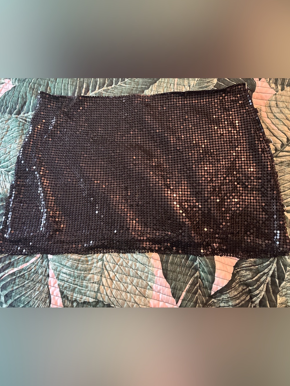 I am Gia Black Sequin Mini Skirt - Women's Party Skirt